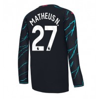 Koszulka piłkarska Manchester City Matheus Nunes #27 Strój Trzeci 2023-24 tanio Długi Rękaw